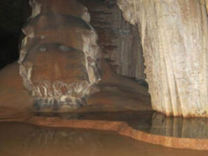 One of the largest caves, Hoq, with its underground water reserve, subterranean animals, and archaeological finds