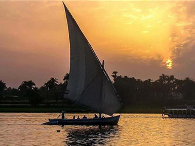 Felucca ride at Sunset in Luxor 8.27.52 AM.web
