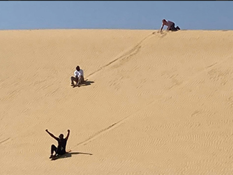 Sandboarding in Kusur al Arab – Fayoum