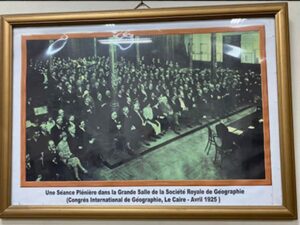 The filled plenary hall on the occasion of an international geography lecture in 1925